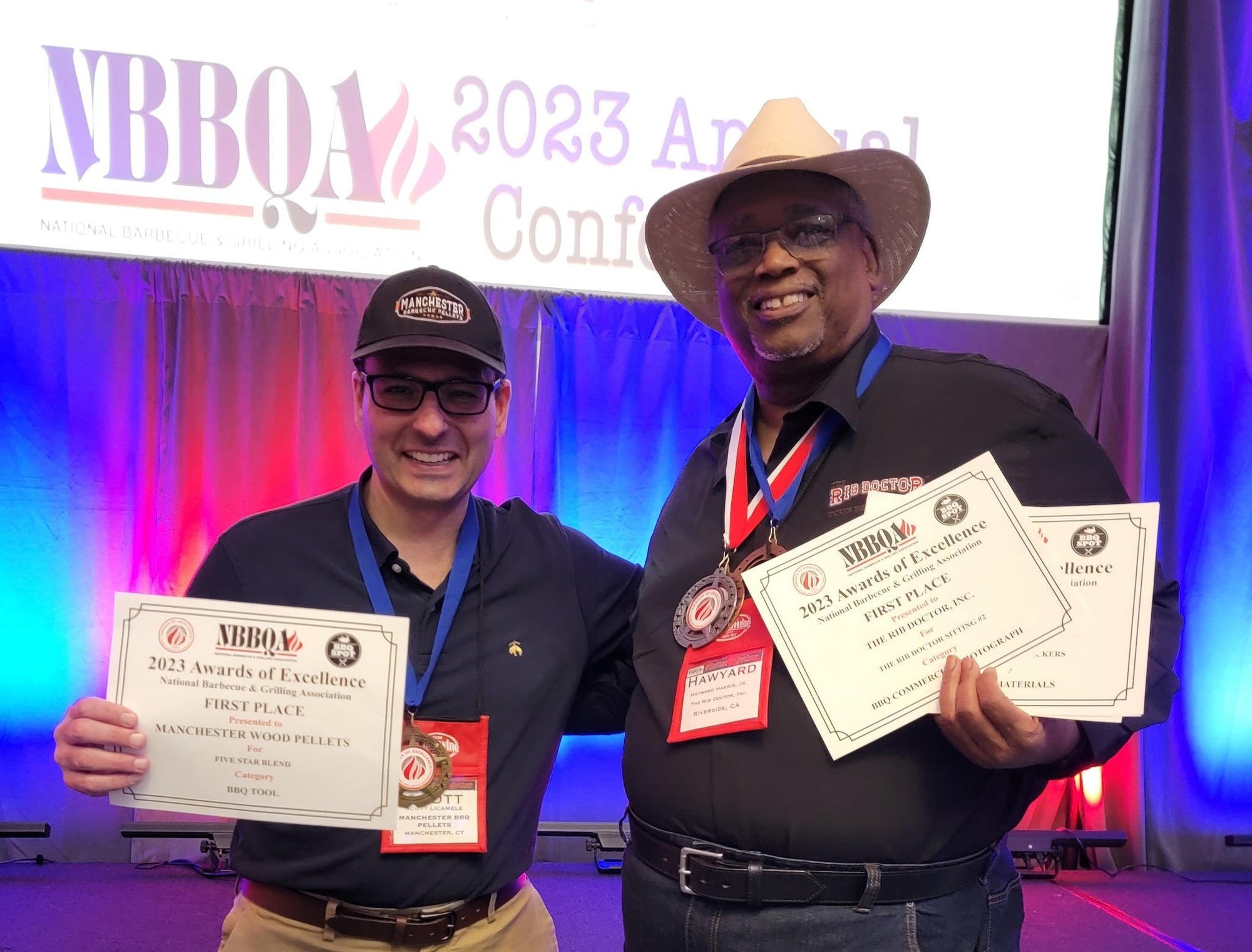 Manchester Barbecue Pellets Wins FIRST PLACE At 2023 National Barbecue & Grilling Association Awards of Excellence!