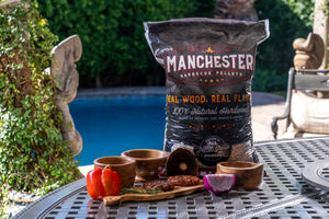 Manchester Barbecue Pellets  - 49 x 20lb Bags - Half Pallet
